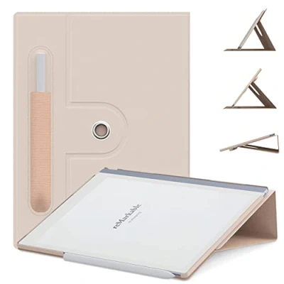 Immagine di Custodia in pelle per Remarkable 2 10.3 pollici Digital Paper Multi Viewing Angels PU Slim Leggero Lightweight 2020 Released