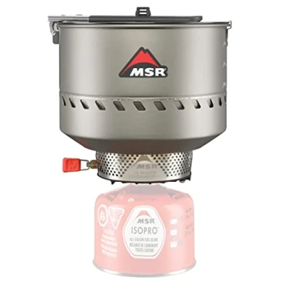 Immagine di Msr Reactor, Sistema di Stufa Antivento da Campeggio e Zaino in Spalla Unisex Adulto, Colore Unico, 2.5L US