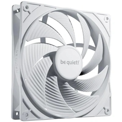 Immagine di BeQuiet PURE WINGS 3 White 140mm PWM high speed Ventola per PC case Bianco (L x A P) 140 25 mm