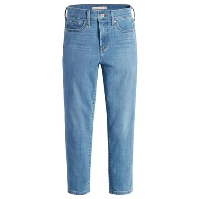 Immagine di Levi&#039;s Shaping Capri Shorts di jeans Lapis level, Donna, Taglia: 27, level