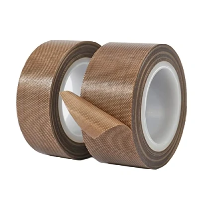 Immagine di Qrity 2 Pezzi Alta Temperatura Nastro in PTFE, di Teflon, 20mm x 10m, Adesivo ad Temperatura, Resistente al Calore Fino a 300℃