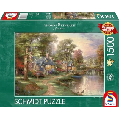 Immagine di Schmidt Spiele Puzzle, Along the lighted path, 1.500 pz.