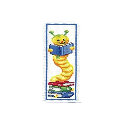 Immagine di Vervaco Segnalibro a Punto Croce con Materiale Incluso, Cotone, Multicolore, 1