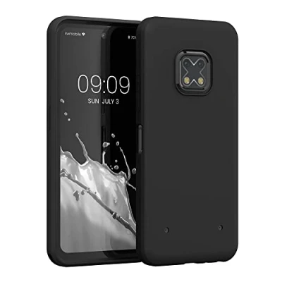 Immagine di kwmobile Custodia Compatibile con Nokia XR20 Cover Back Case per Smartphone in Silicone TPU Protezione Gommata nero