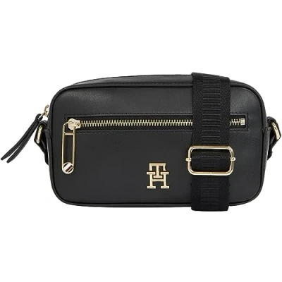Immagine di Tommy Hilfiger Iconic Camera BAG Borsa a tracolla, Donna, Taglia: One Size, Black