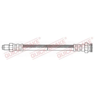 Immagine di QUICK BRAKE 32.095 Tubi Freno 162mm M10x1 con filettatura interna, esterna FIAT: Barchetta, Coupe, Ducato II Bus