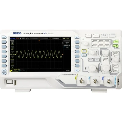 Immagine di Rigol DS1202Z E Oscilloscopio digitale 200 MHz 2 canali 1 Gsa/s 24 Mpts 8 Bit pz.