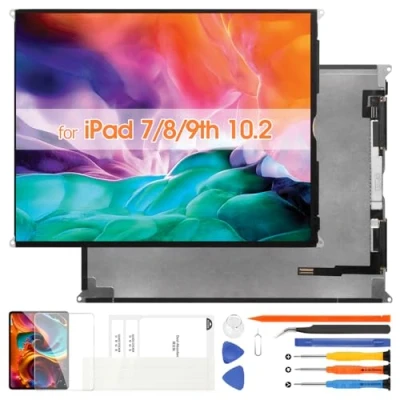 Immagine di Schermo per iPad 10.2 7th 2019 / 8th 2020 9th 2021 LCD, A2197 LCD Display Digitizer Replacement 9 Generazione A2200 A2198 A2232 A2428, A2429, A2270, A2430 A2602, A2603, A2604