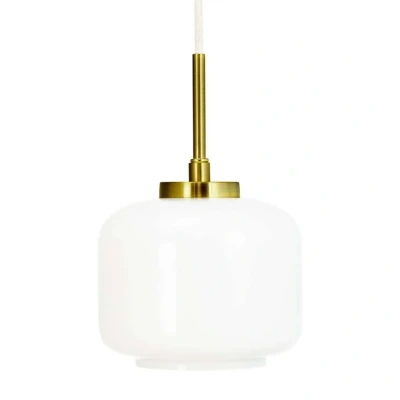 Immagine di Lampada a sospensione Dyberg Larsen Arp, ottone, vetro, Ø 15 cm