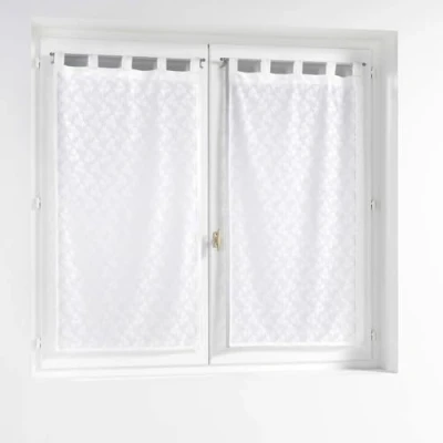 Immagine di Douceur d&#039;Intérieur, coppia di tende con passanti (2 x 60 90 cm) Fanny, maglia