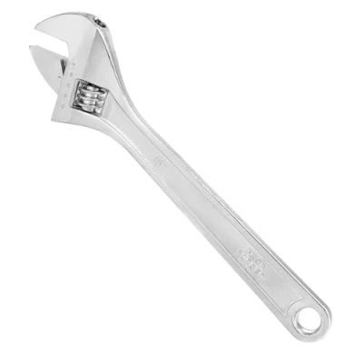 Immagine di QWORK® chiave inglese regolabile da 375 mm, Calibro largo, Apertura massima 48 mm