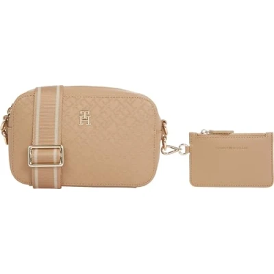 Immagine di Tommy Hilfiger Distinct Camera BAG MONO Borsa a tracolla, Donna, Taglia: One Size, Khaki