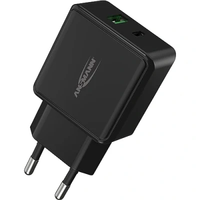 Immagine di Ansmann HomeCharger HC218PD Caricatore USB 18 W presa di Corrente uscita max. 3000 mA Num. uscite: 2 x A 2.0, C®