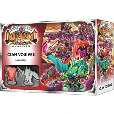 Immagine di Asmodee Super Dungeon Explore: Clan Vouivre (Banda dell&#039;esercito) Gioco di strategia figure