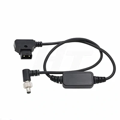 Immagine di HangTon Cavo di alimentazione CC con bloccaggio D tap da 12 V per Blackmagic ATEM Mini, SmallHD, Atomos Ninja Monitor, Zaxcom Lectrosonics Wireless, MixPre 10, DECIMATOR