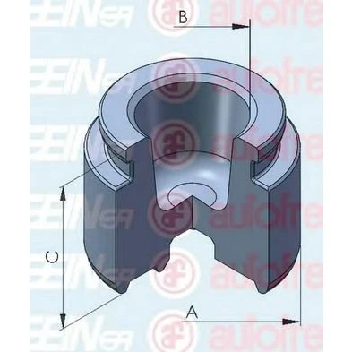 Immagine di AUTOFREN SEINSA D025271 Pistone, Pinza freno 40 Assale posteriore AISIN