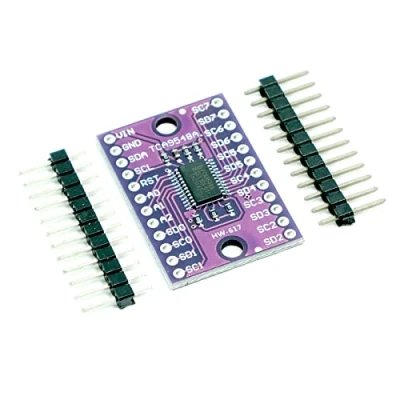 Immagine di Paradisetronic.com Multiplexer I2C a 8 canali TCA9548A per evitare collisioni di indirizzi, 3 5 V