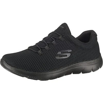 Immagine di Skechers Summits Lite, Scarpe da Ginnastica Donna, Black Mesh Trim, 40 EU