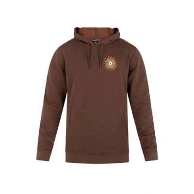 Immagine di Hurley SAW SUN Felpa con cappuccio, Uomo, Taglia: Medium, Espresso