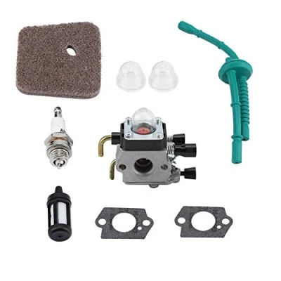 Immagine di Set carburatore per FS55 FS55R FS55RC FS38 KM55 HL45 KM55R Filtro aria Kit driver carburante candela