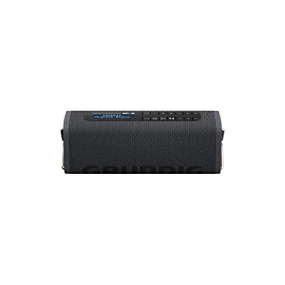 Immagine di Grundig GBT Band Black Altoparlante Bluetooth con radio DAB+ e FM, portata di 30 metri, più 8 ore riproduzione, batteria da 3,7 V 2000 mAh, versione V5.0