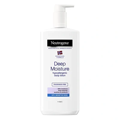 Immagine di Neutrogena Norwegian Formula Loción Corporal, Hidratación Profunda Para Piel Seca Y Sensible Ml (el Embalaje Puede Variar), Sin Fragancia, 400 Mililitro