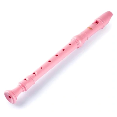 Immagine di Sondery Flauto dolce soprano con diteggiatura tedesca, durevole, per principianti, corpo in plastica facile da suonare, include custodia il trasporto