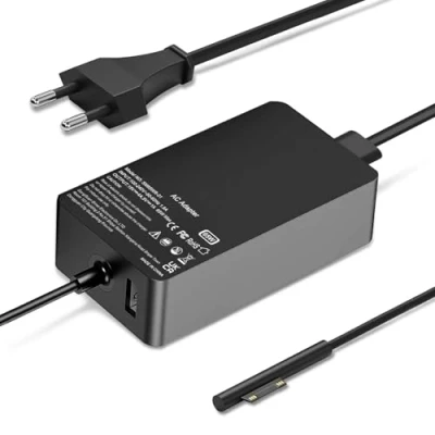 Immagine di Caricatore per Laptop Surface Pro 65W, Microsoft 9/8/X/7/6/5/4/3, 1/2/3 Go 1/2 Book