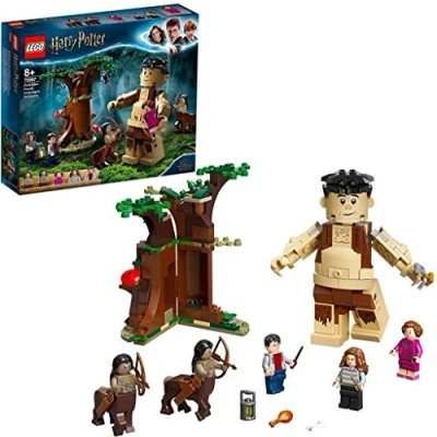 Immagine di LEGO Harry Potter la Foresta Proibita: l’Incontro con Umbridge, Playset da Costruire il Gigante Grop e 2 figure di Centauri, 75967