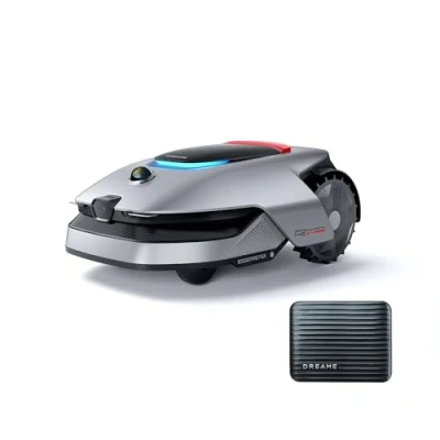 Immagine di DREAME A2 Robot tagliaerba, Rilevazione Automatica dei Bordi, Mappatura Dual Fusion e Rilevamento degli Ostacoli con Tecnologia OmniSense 2.0, Sistema di Taglio EdgeMaster, Controllo Tramite App Smart