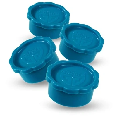 Immagine di GRÄWE coperchio per bottiglie di vetro Sodastream Penguin e Crystal, set 4 coperchi bottiglie, assolutamente denso, turchese