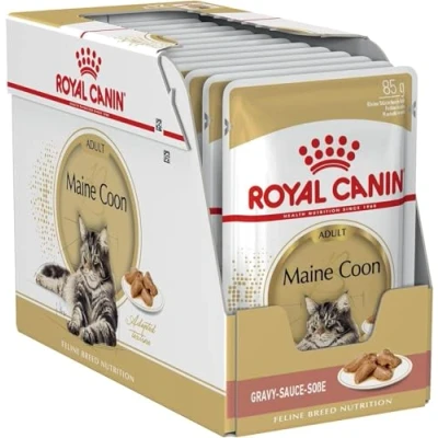 Immagine di Royal Canin Maine Coon umido in Salsa per gatti Set %: 48 x 85 g