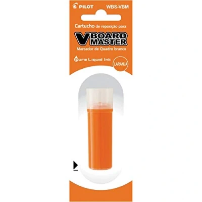 Immagine di Pilot refill for Begreen V Board Master Marker Bullet/punta a scalpello, colore: arancione, confezione da 12