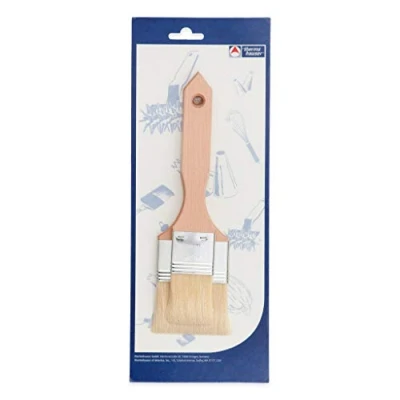 Immagine di thermohauser Set di 2 pennelli in legno, setole naturali, larghezza 4 e 6 cm