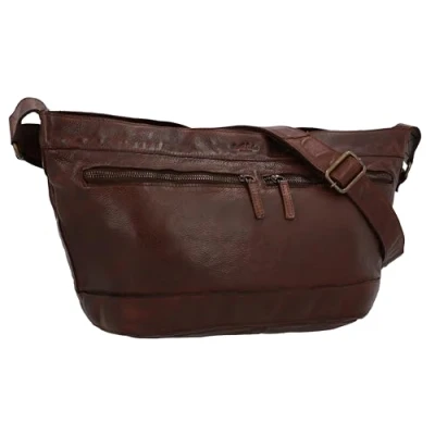 Immagine di Gusti Leder NYRA Borsa a tracolla, Taglia: One Size, Dunkelbraun