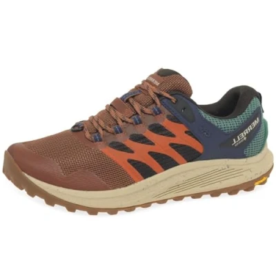 Immagine di Merrell NOVA 3 GTX Scarpe da trail running, Uomo, Taglia: 41, Nutshell/papaya Finta pelle / tessuto