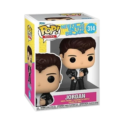 Immagine di Funko Pop! Rocks: NKOTB Jordan Knight New Kids On The Block Figura in Vinile da Collezione Idea Regalo Merchandising Ufficiale Giocattoli per Bambini e Adulti Music Fans