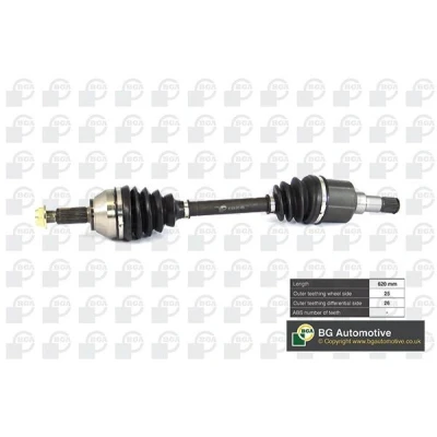 Immagine di BGA DS2302L Albero motore / Semiasse Assale anteriore Sx 620, 620mm FORD: Focus Mk1 Station Wagon, Hatchback