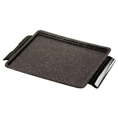 Immagine di Piastra Extra solo per l&#039;uso con Smokefree Grill Original (accessorio), Distribuzione uniforme del calore, Senza praticamente utilizzare olio