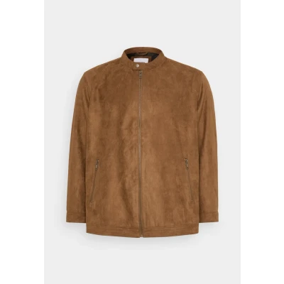 Immagine di Jack &amp; Jones Jjerocky Clean Jacket Giacca in similpelle, Uomo, Taglia: 6XL, Cognac
