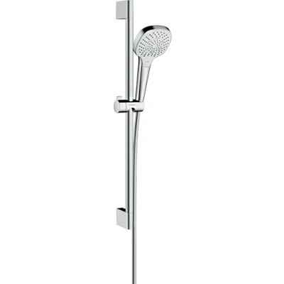 Immagine di hansgrohe Croma Select E Set doccia Multi con asta 65 cm, bianco/cromo, 26580400