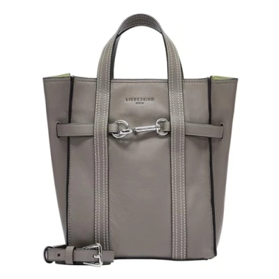 Immagine di Liebeskind Berlin MARA Glatte MIT Weitenregulierung Borsa a mano, Donna, Taglia: One Size, Thunder
