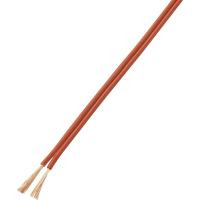 Immagine di TRU COMPONENTS 1567412 Cavo per cablaggi LiY Z 2 x 1 mm² Rosso, Nero 10 m