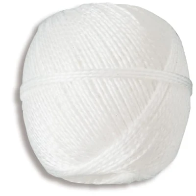 Immagine di Chapuis PPV1BL Spago in polipropilene 39 kg Titolazione 2/1800 Diametro 1,6 mm 100 g Lunghezza 90 m Bianco