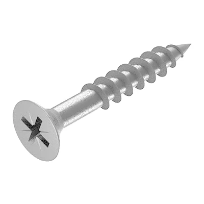Immagine di SECCARO viti per truciolato 4 x 25 mm, in acciaio inox V2A VA A2, legno con filettatura parziale, Phillips a croce/PZ, 250 pezzi