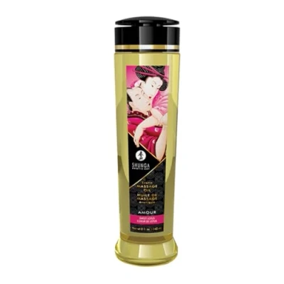 Immagine di Olio da Massaggio Erotico Cuore di Loto 240 ml
