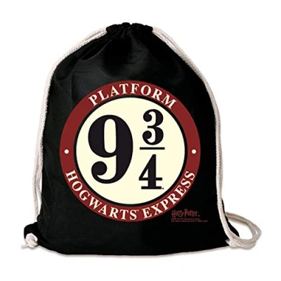 Immagine di LOGOSHIRT Harry Potter Hogwarts Express Binario 9 3/4 Sacca Gym design originale concesso su licenza