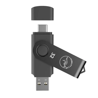 Immagine di Mobility Lab Chiavetta USB e C 32 GB 2.0 Plug and Play, compatibilità macOS Windows