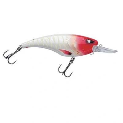 Immagine di Berkley Zilla Deep Crank 115 Red Head Zebra Plug
