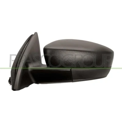 Immagine di Specchietto retrovisore esterno Prasco ST5267004 Sx nero Regolazione:comando cavo flessibile, convesso, senza tinta